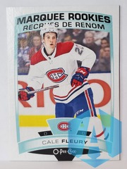 2019-20 O-Pee-Chee #636 Cale Fleury RC Montreal Canadiens